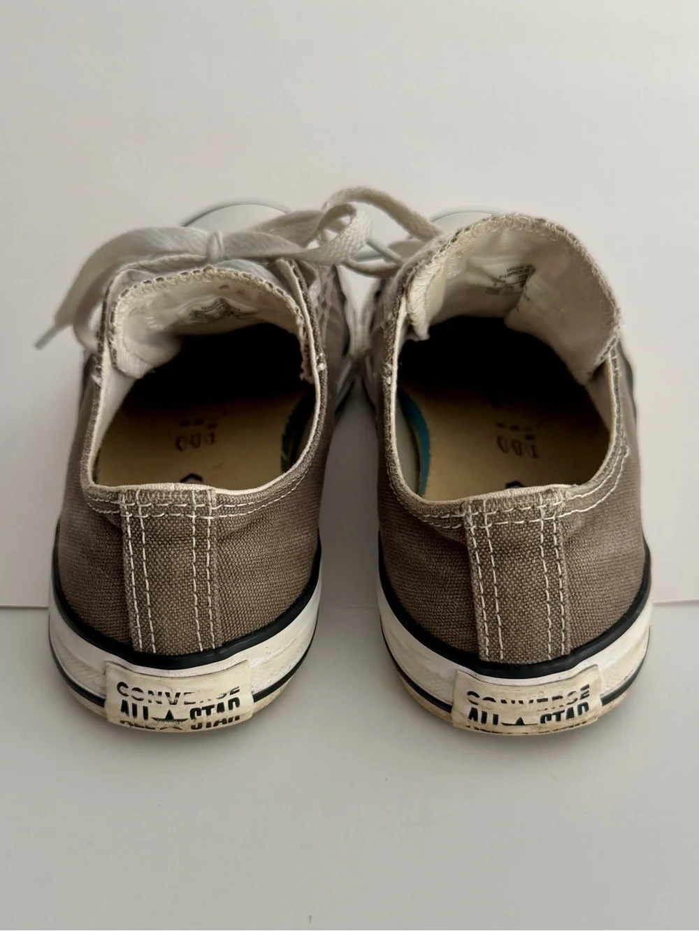 Unisex Converse Chuck Taylor All Star Low Top Gray Canvas Youth Size 3